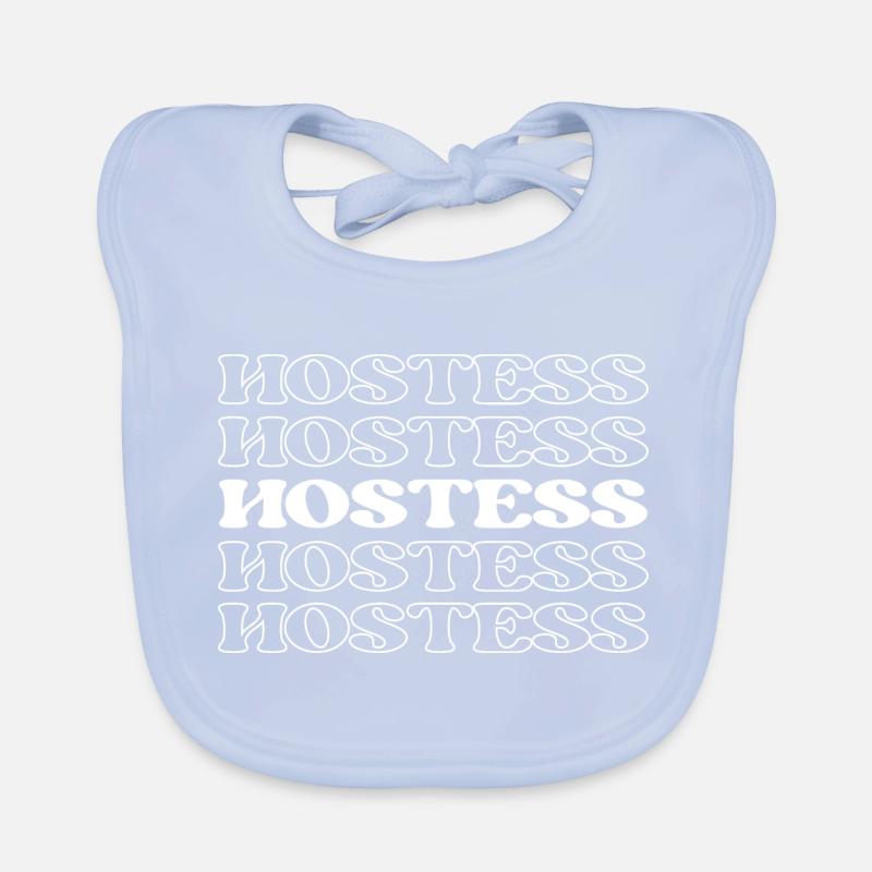 Hostess, Moderatorin, Moderatorin, Sprecherin, Broadcaster Baby Bio-Lätzchen
