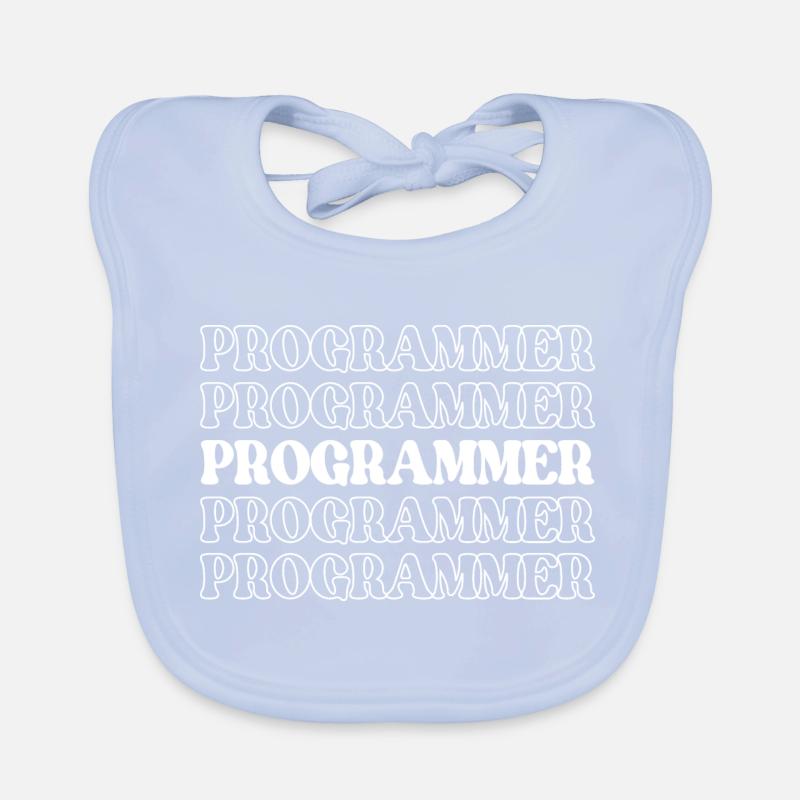 Programmierer, Programmierer, Entwickler, Programmierer, Software-Ingenieur Baby Bio-Lätzchen