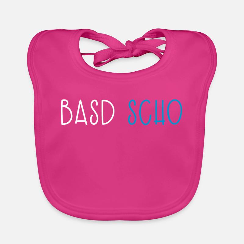 Basd Scho Bavière Dialecte bavarois Bavoir bio Bébé
