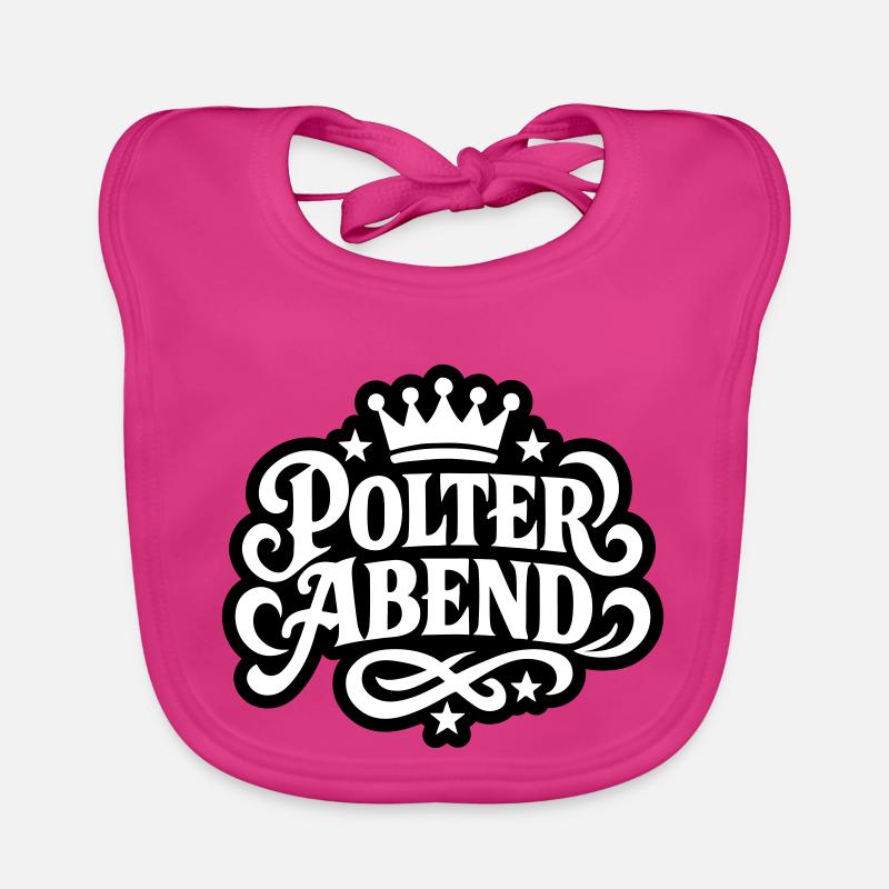Polter Abend Baby Bio-Lätzchen