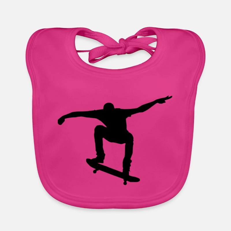 Skateboard Baby Bio-Lätzchen