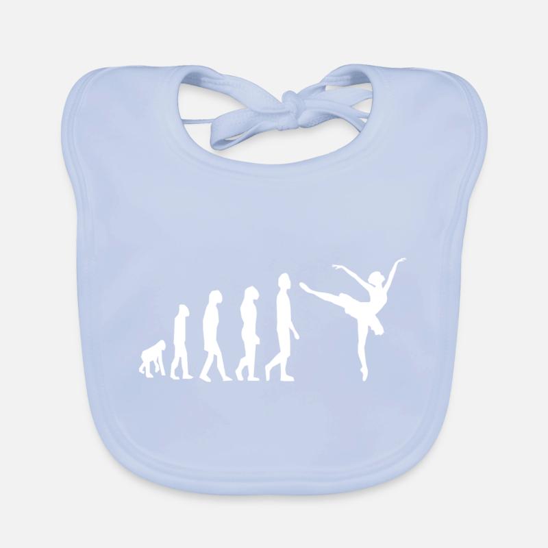Ballet Ballerina Evolution Danse Danse Bavoir bio Bébé