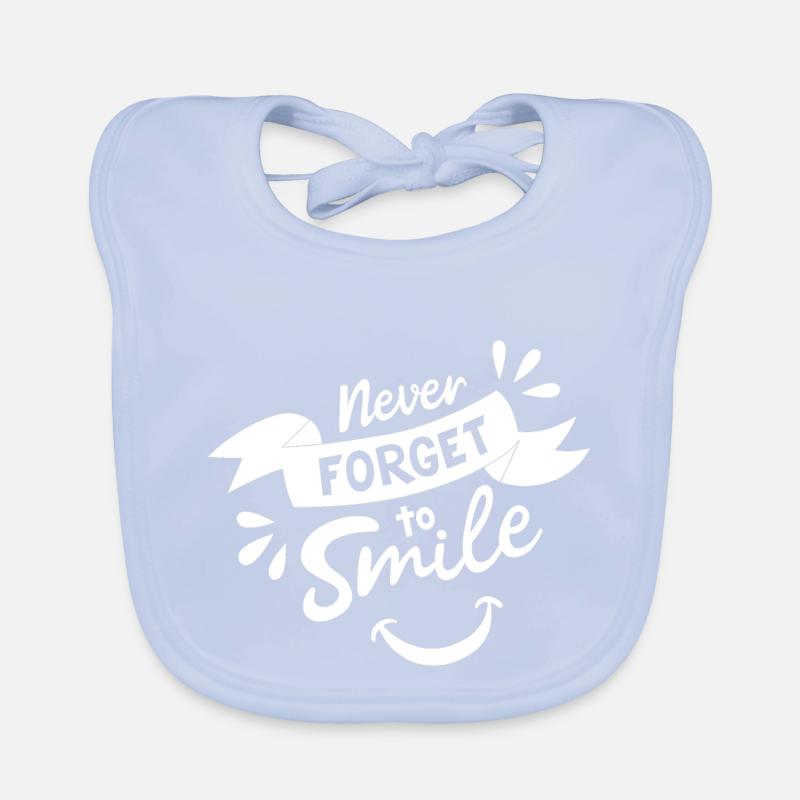 Never Forget Bavoir bio Bébé