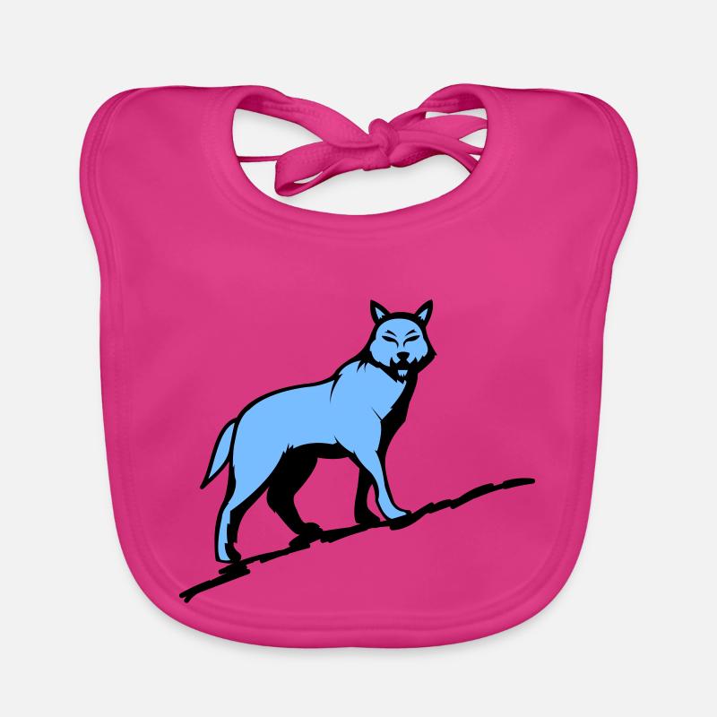 wolf wolf Baby Bio-Lätzchen