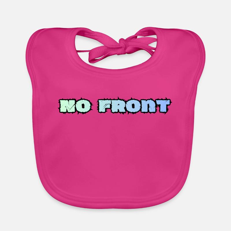 Pas de front, pas de reproche, langage de jeunesse Bavoir bio Bébé