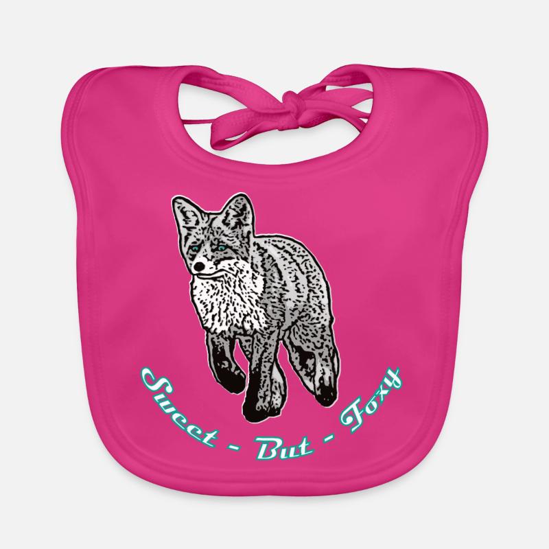 Doux mais Foxy Bavoir bio Bébé