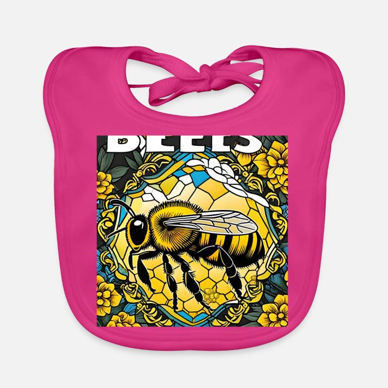 Buzzing Bee Organic Baby Bibs