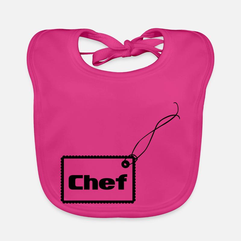 Adeptes chef Bavoir bio Bébé