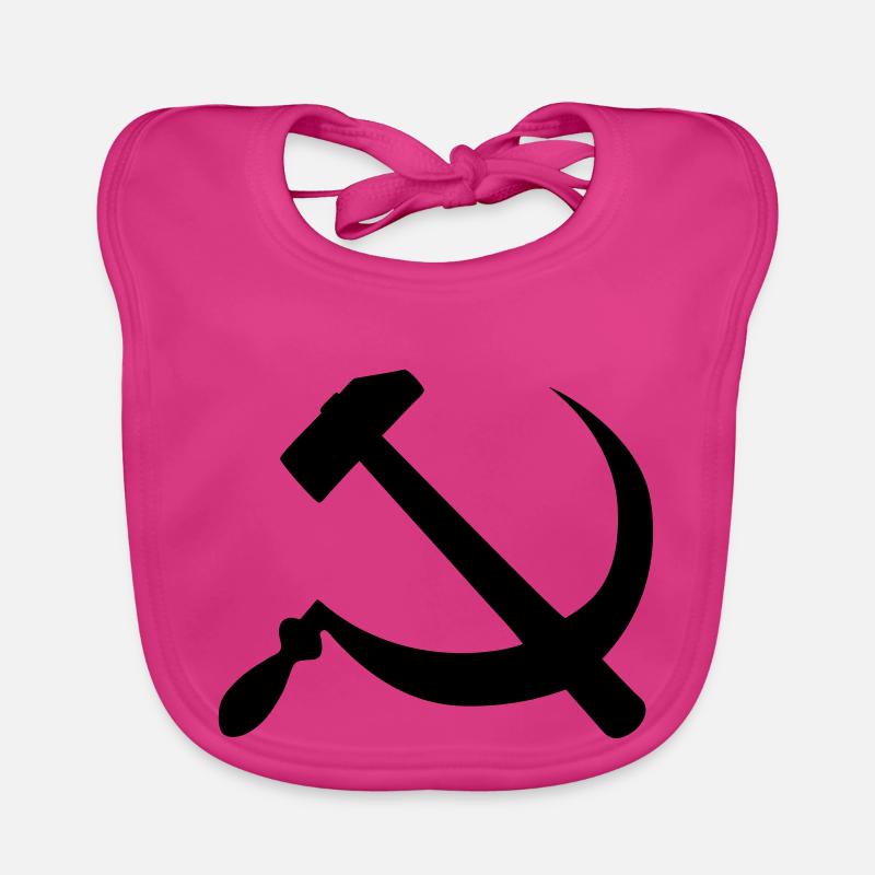 communism Organic Baby Bibs