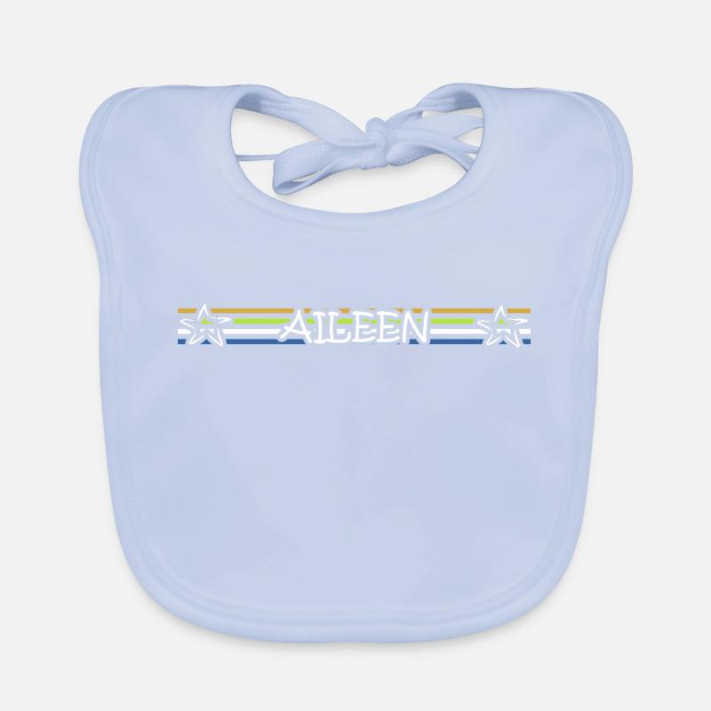 Aileen als Geburt Baby Bio-Lätzchen