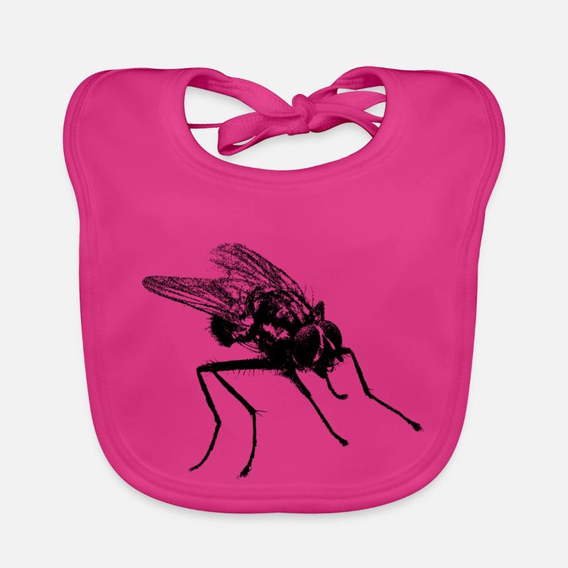 Fliege Baby Bio-Lätzchen