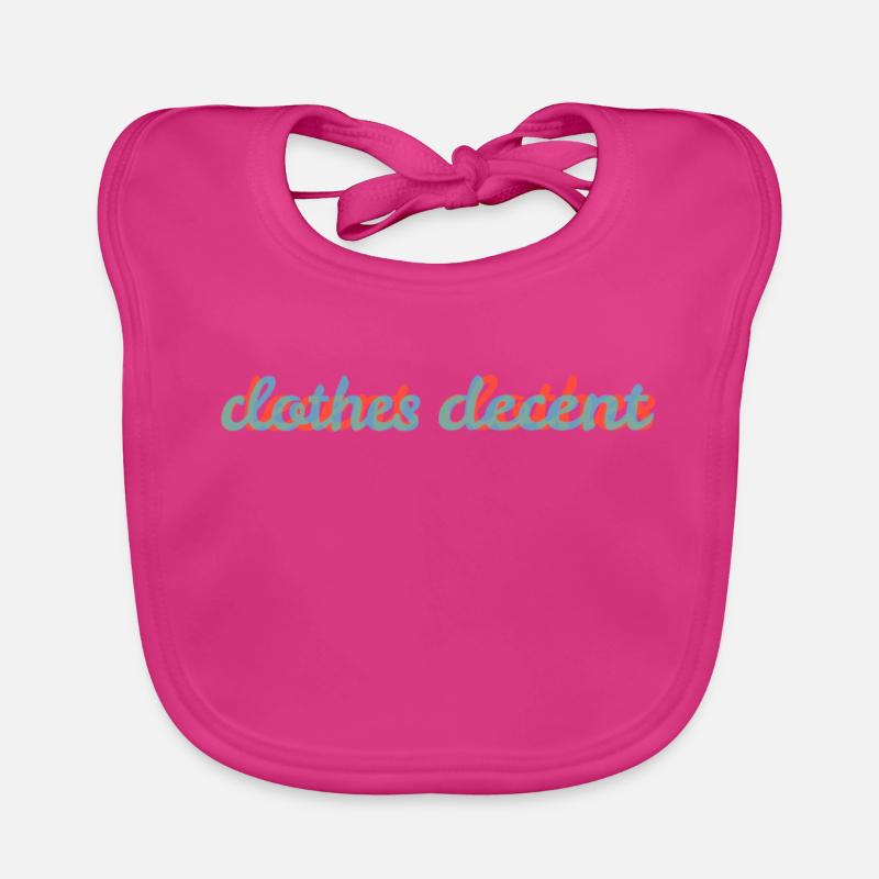 decent clothes Organic Baby Bibs