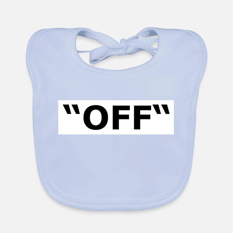 "OFF" Baby Bio-Lätzchen