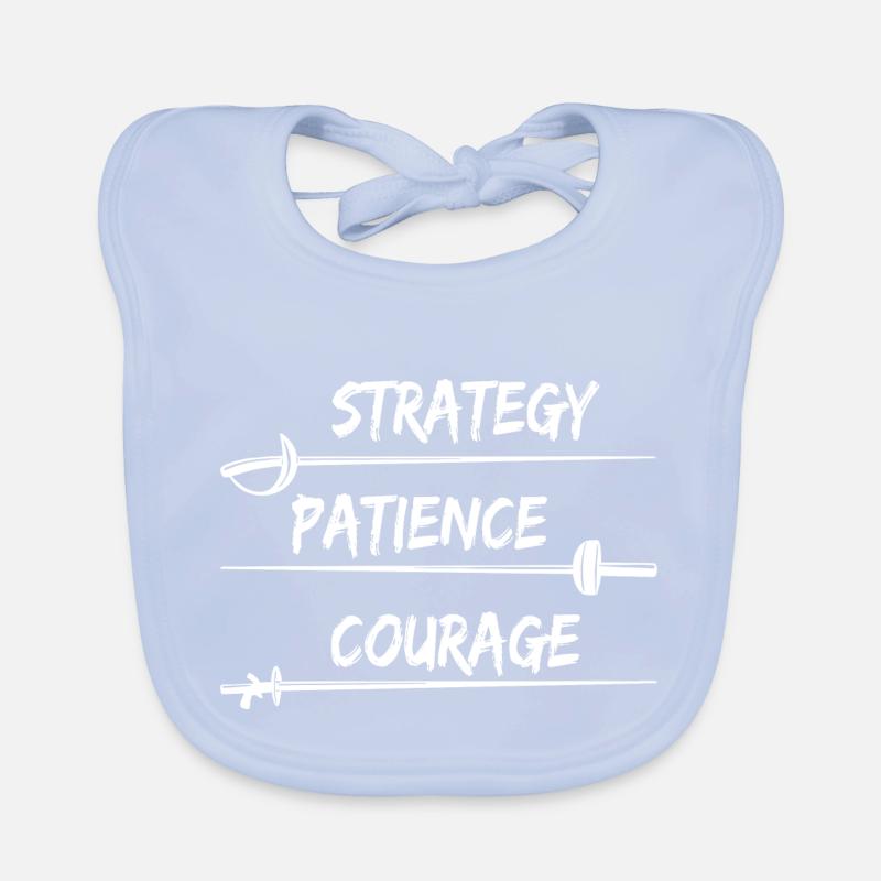 Fencing Organic Baby Bibs