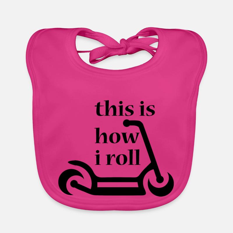 E-Scooter Roller Baby Bio-Lätzchen