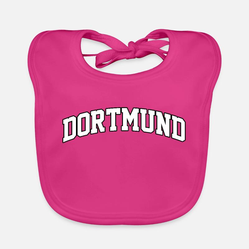 Dortmunder Logo: Kollegiales Design mit dynamischem Stil Baby Bio-Lätzchen