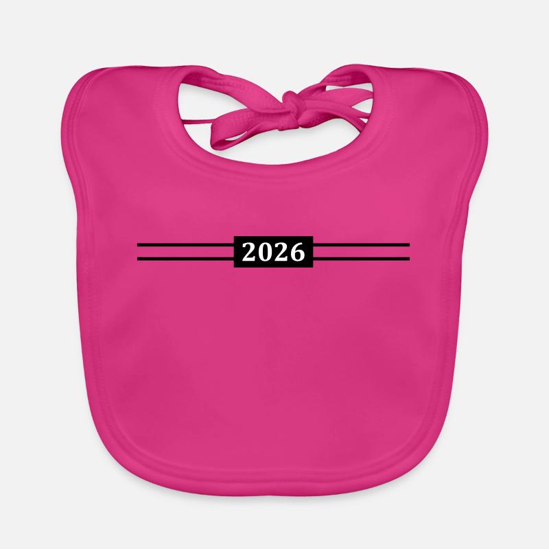 Année 2026 Bavoir bio Bébé