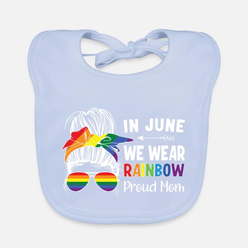 LGBT Stolze Mutter Baby Bio-Lätzchen