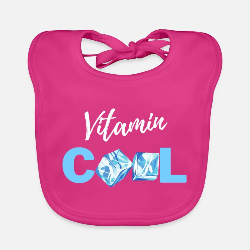 Vitamins COOL Organic Baby Bibs