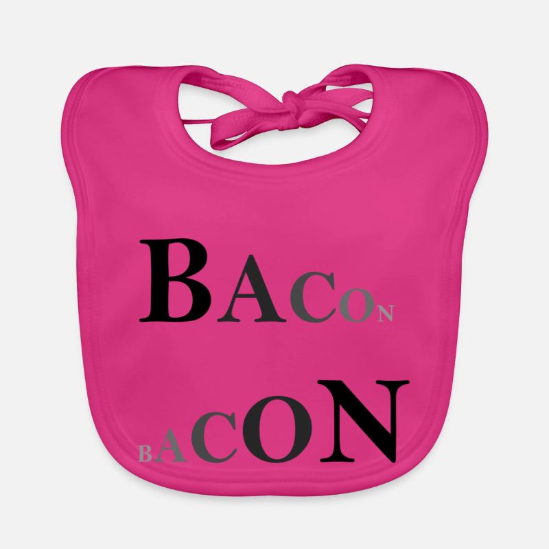 Bacon doppelt Baby Bio-Lätzchen