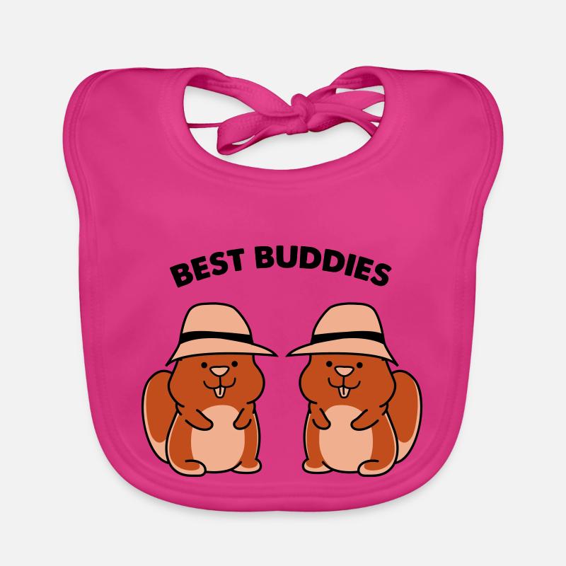 Hamster Best Buddies Bavoir bio Bébé