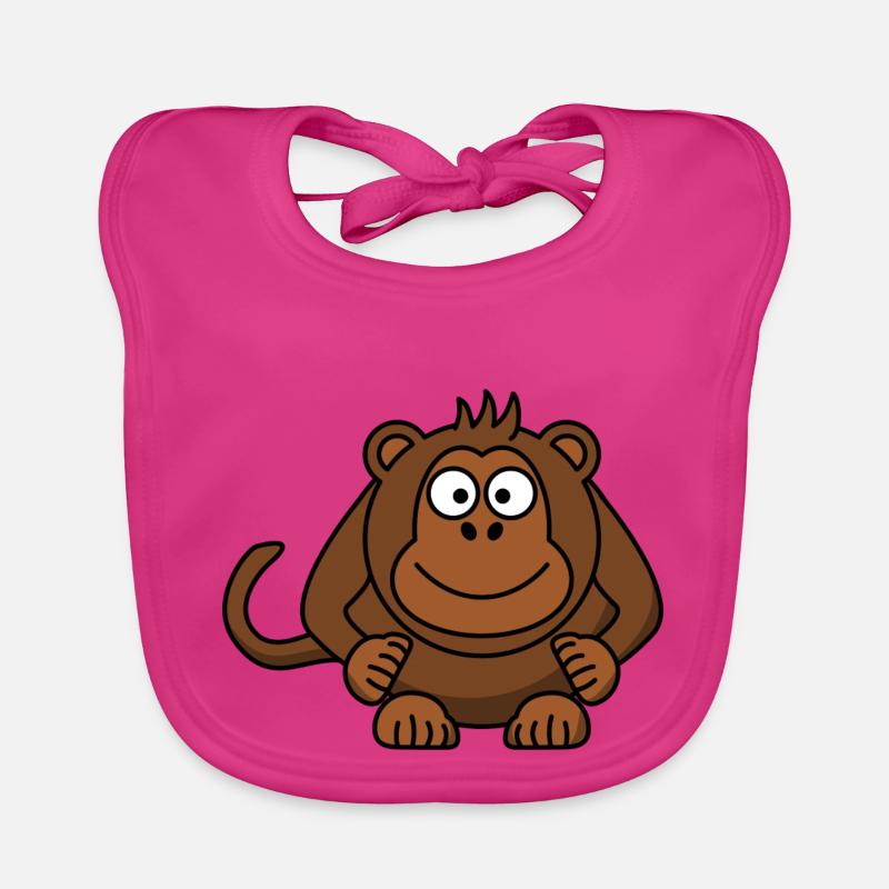 Affe Baby Bio-Lätzchen