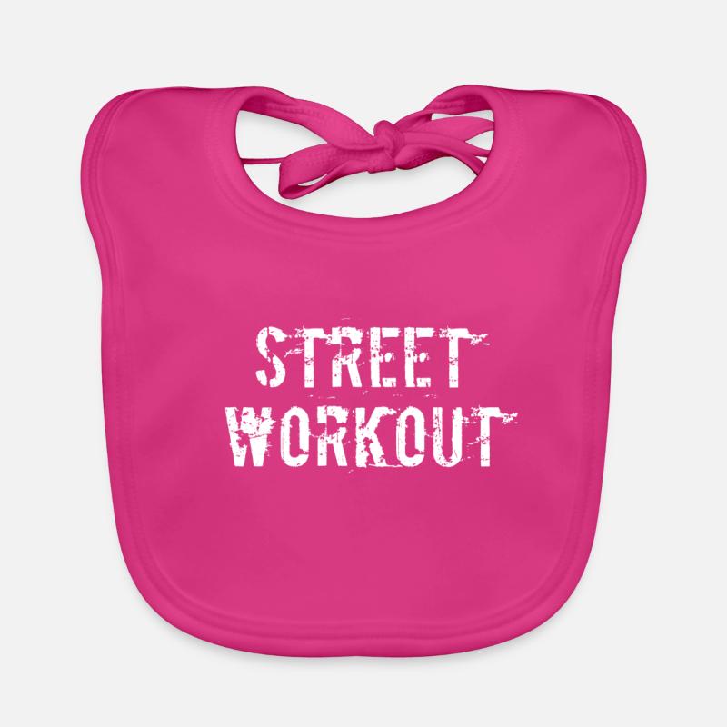 Street workout Organic Baby Bibs