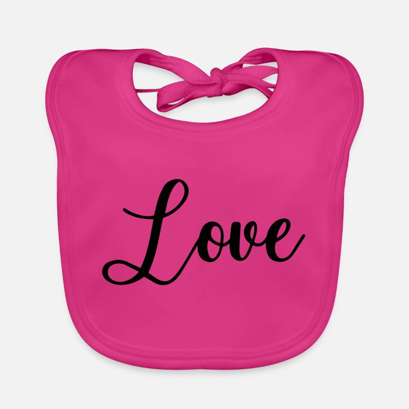 amour Bavoir bio Bébé