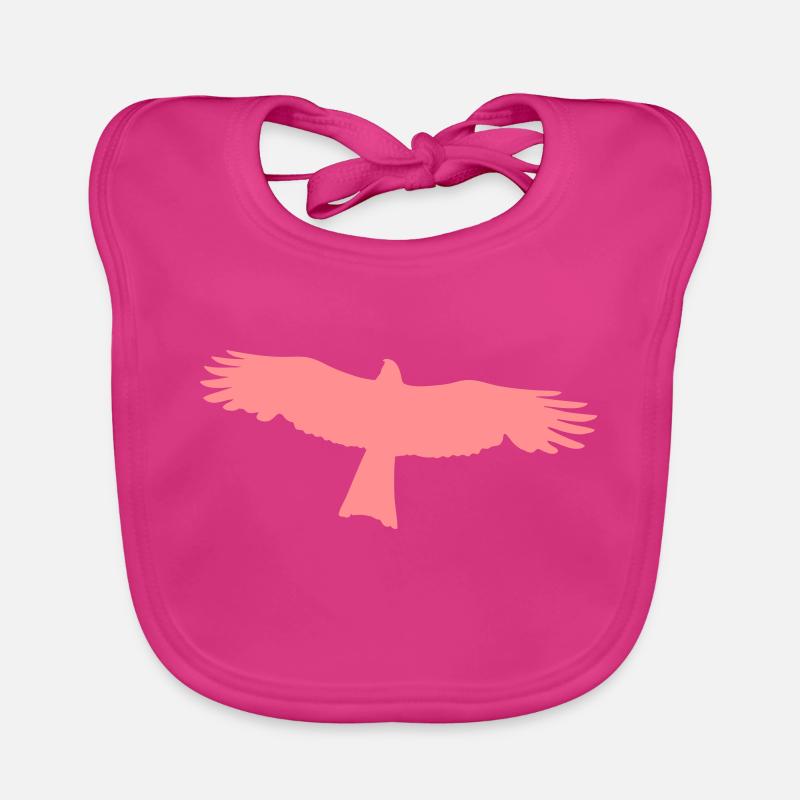Faucon - Rapace Bavoir bio Bébé