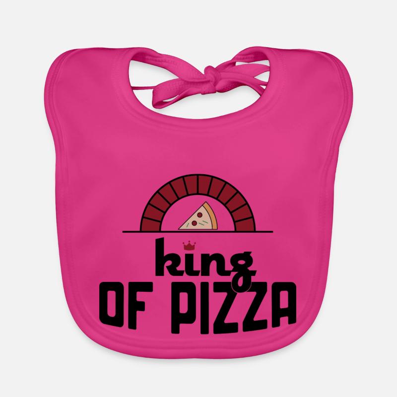Pizza Bavoir bio Bébé