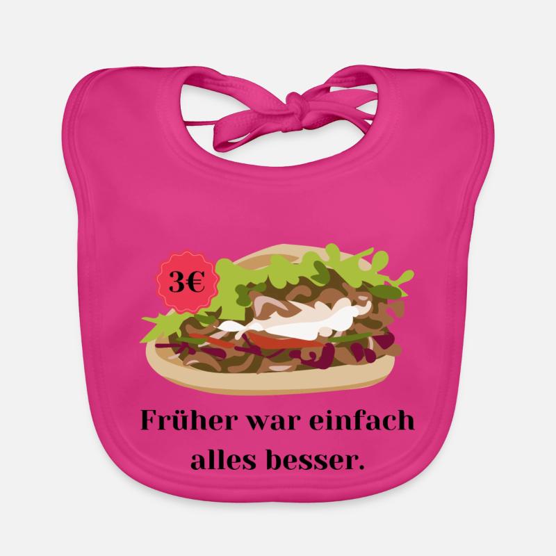 Früher war einfach alles besser - Dönerpreise Baby Bio-Lätzchen