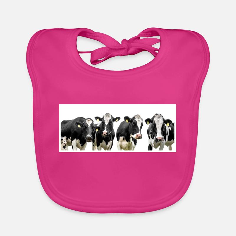Cows! Organic Baby Bibs