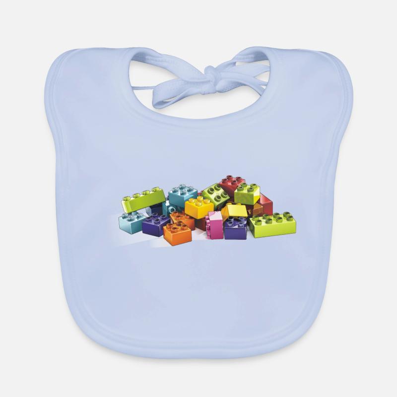 blocs de construction Bavoir bio Bébé