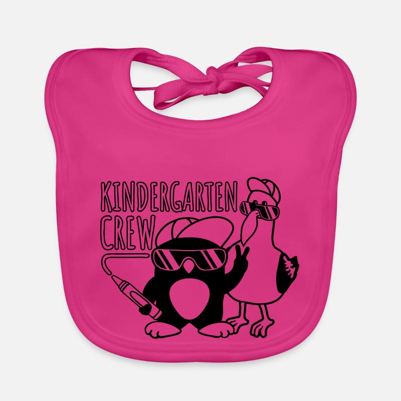 Penguin Seagull Kindergarten Crew Bavoir bio Bébé