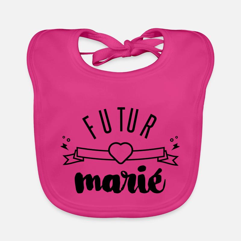 futur marié Bavoir bio Bébé
