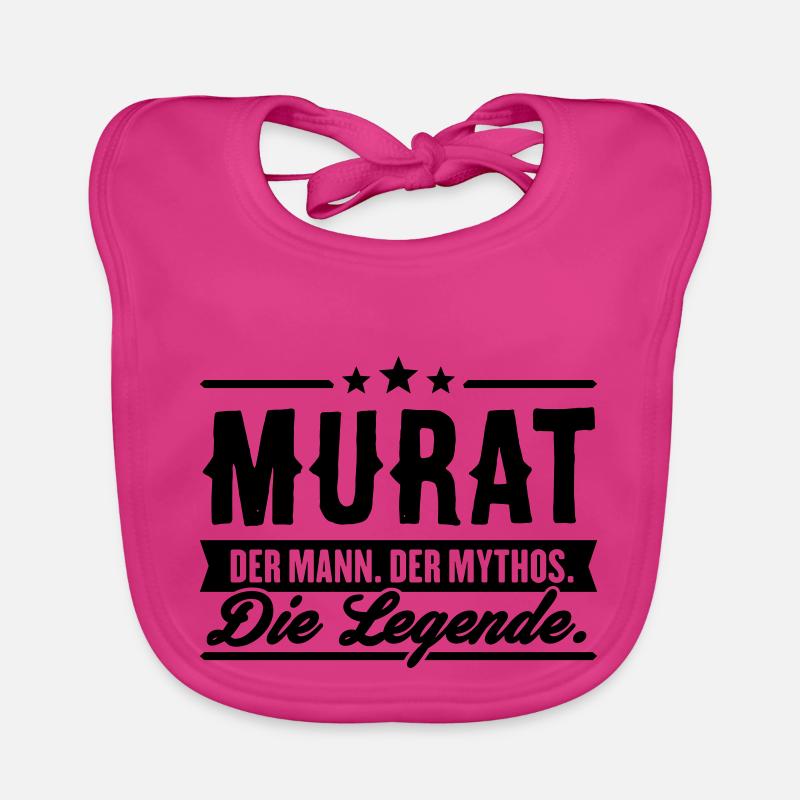 Mann Mythos Legende Murat Baby Bio-Lätzchen
