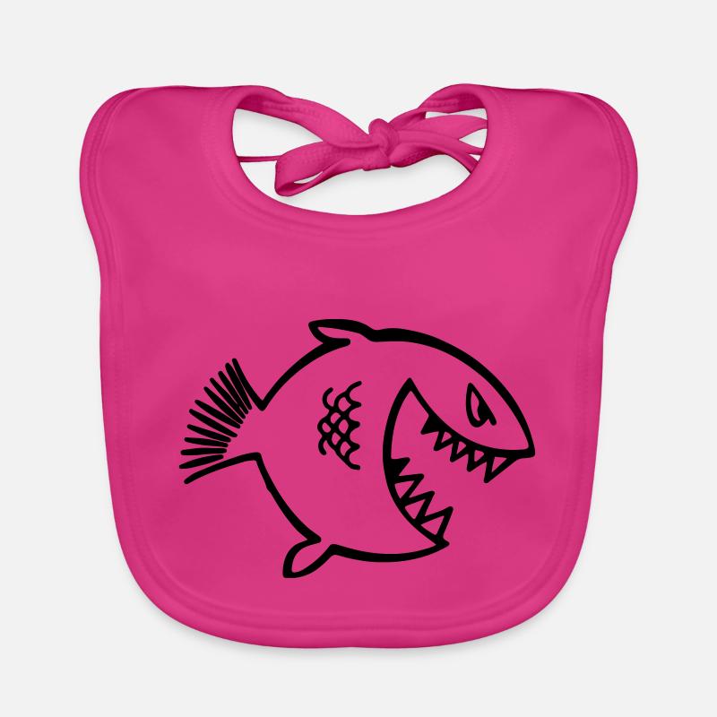 angry_fish Bavoir bio Bébé