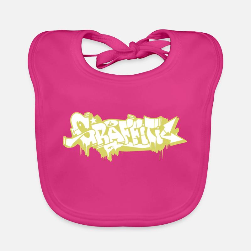GRAFFITI Organic Baby Bibs