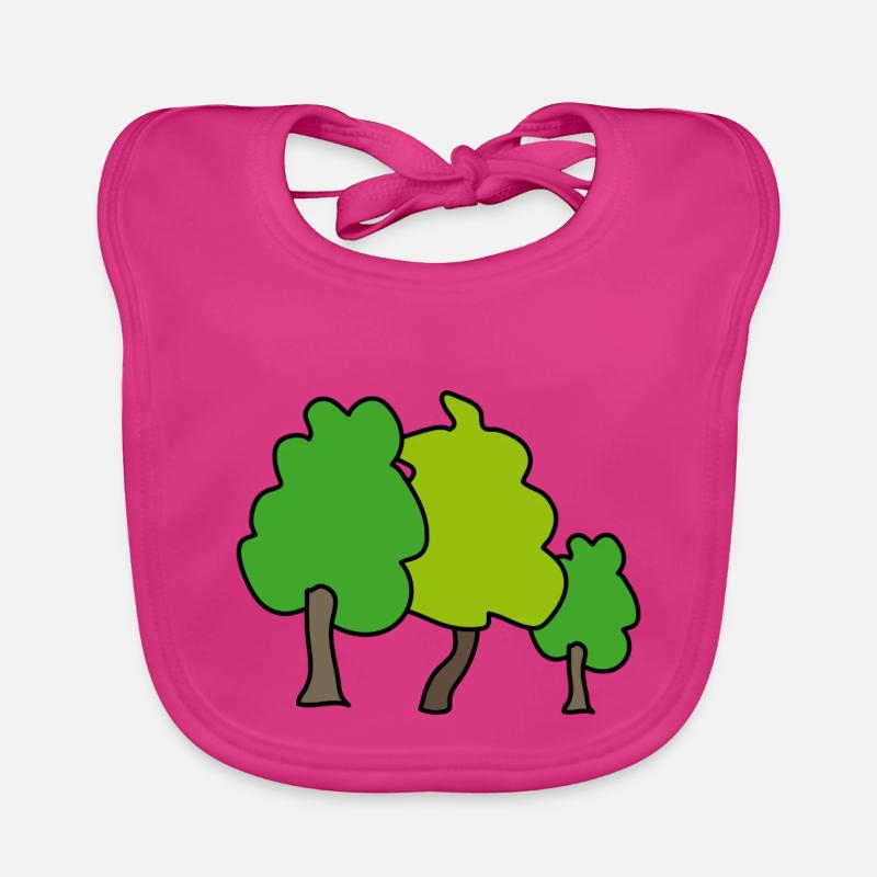 trees Organic Baby Bibs