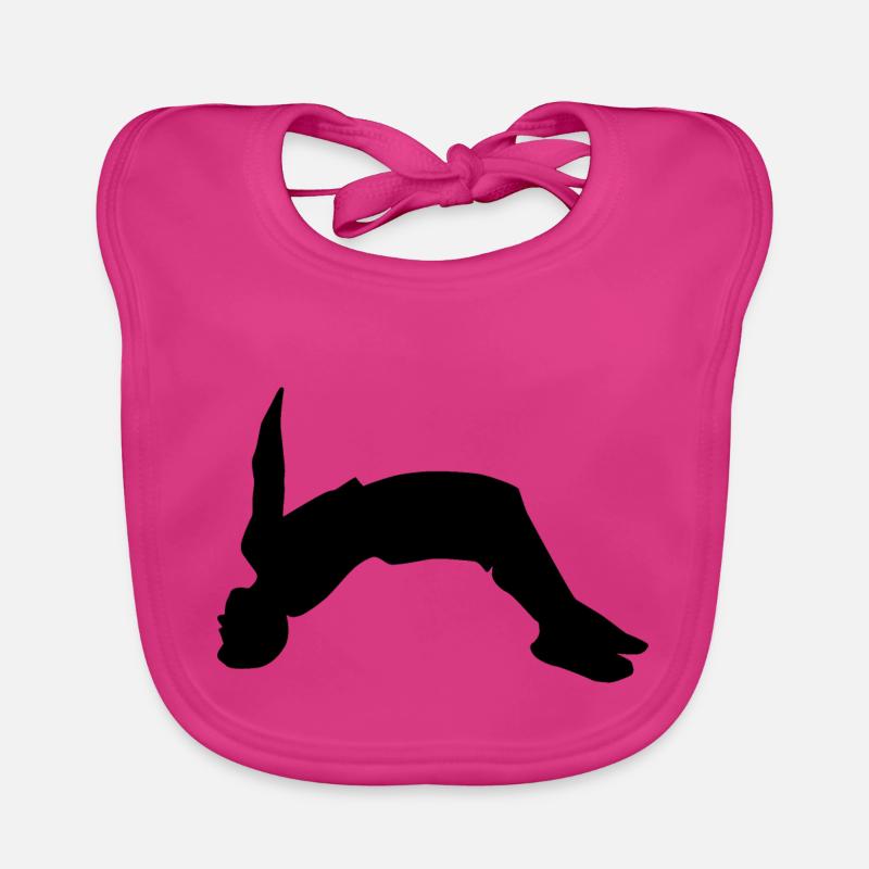 Backflip - Baby Bio-Lätzchen - Fuchsia