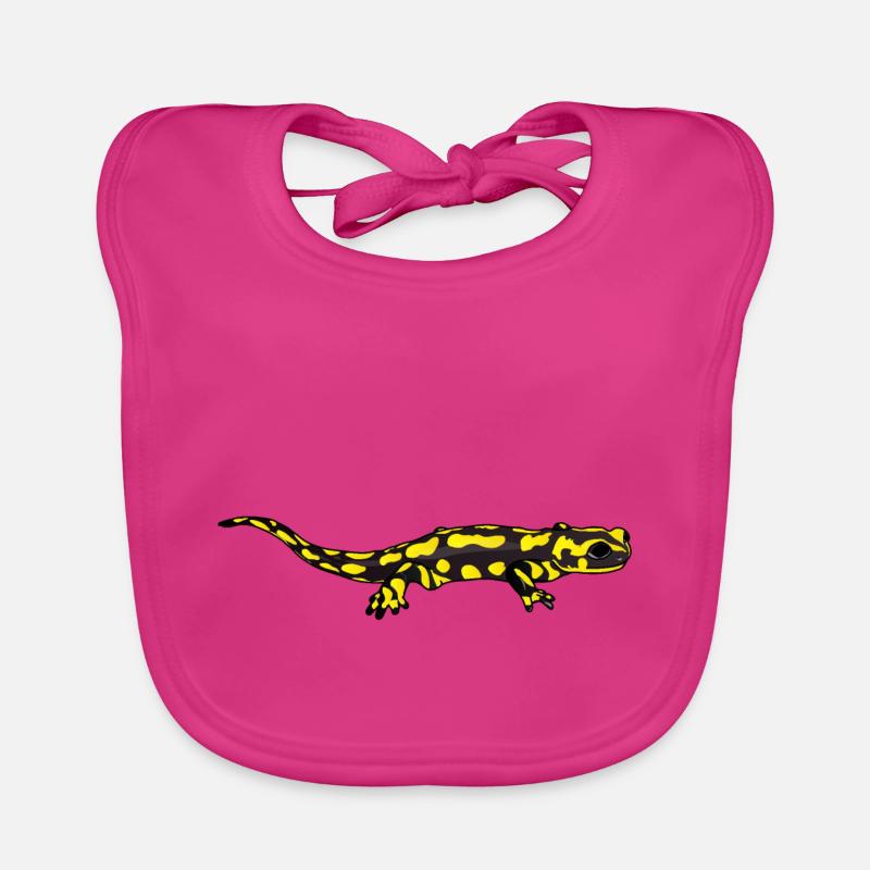 Salamander - Baby Bio-Lätzchen - Fuchsia