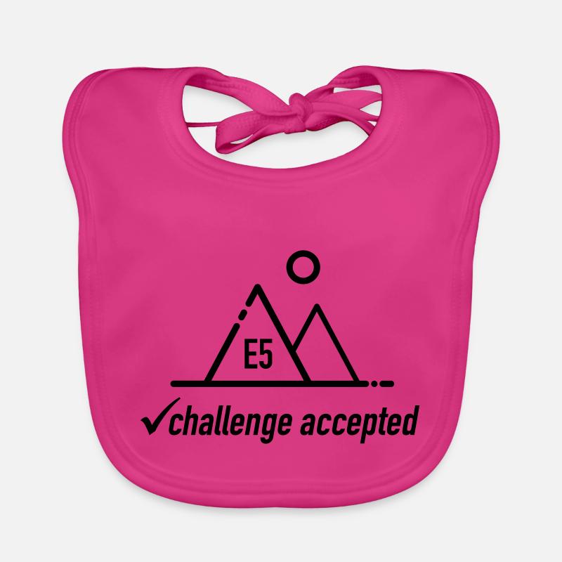 E5 challenge accepted - for Alpine crossers Organic Baby Bibs