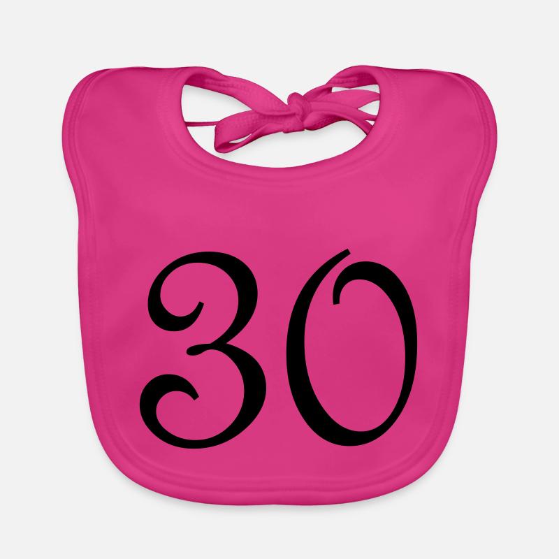 30 Organic Baby Bibs