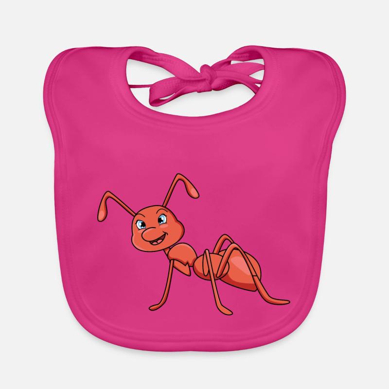 ant Organic Baby Bibs