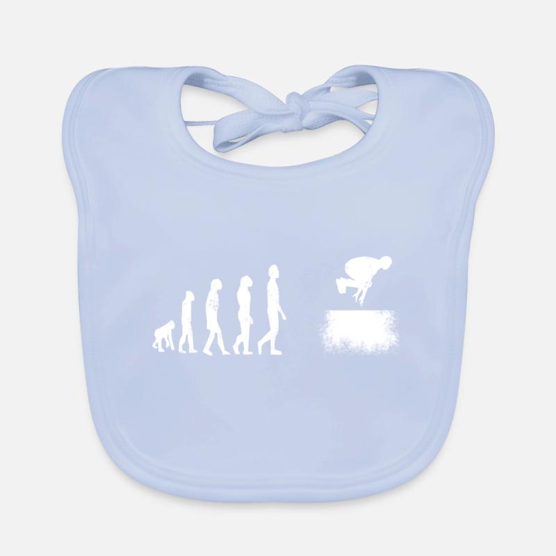 Parkour Evolution Organic Baby Bibs