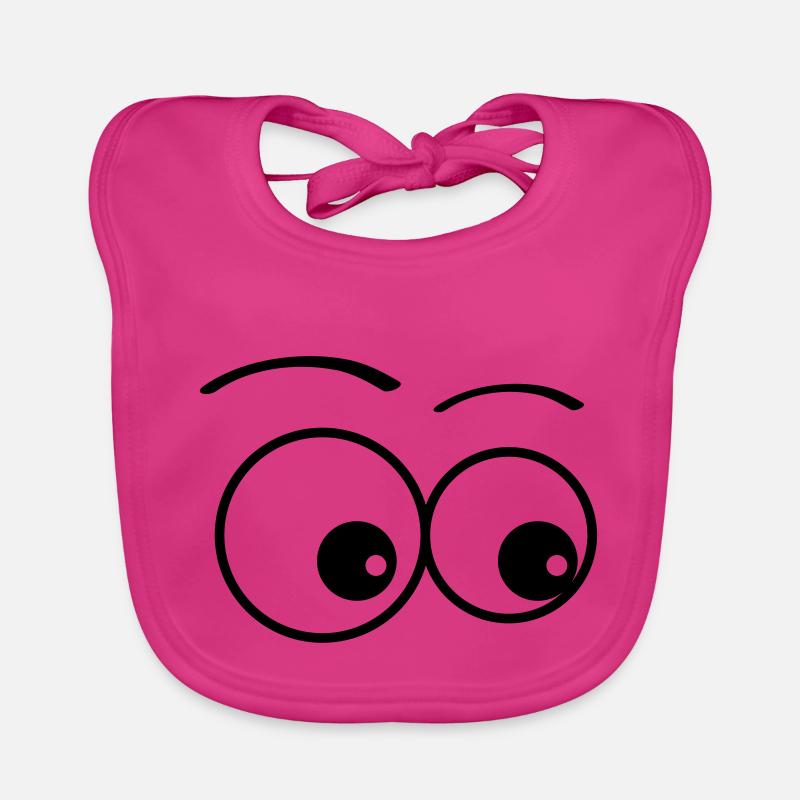 yeux Bavoir bio Bébé