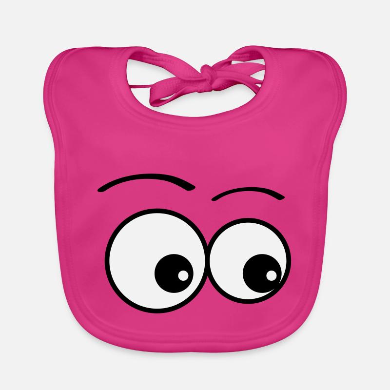 yeux Bavoir bio Bébé