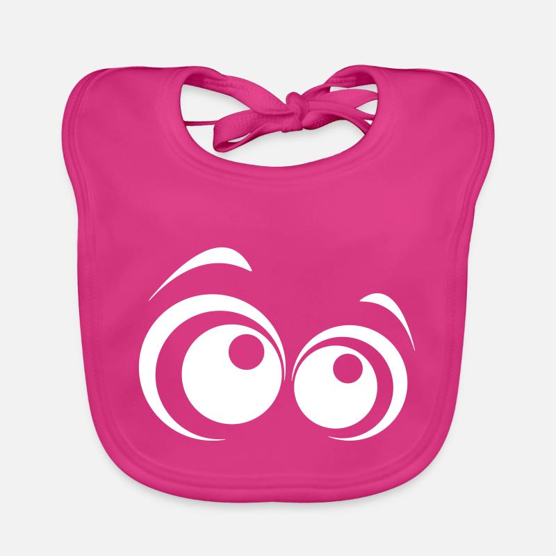 Lustful eyes Organic Baby Bibs
