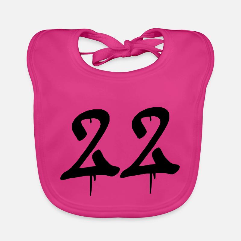 22 graffiti Bavoir bio Bébé
