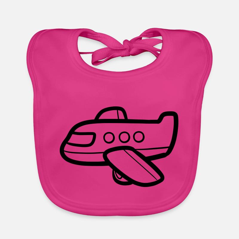Flugzeug / Jumbo Jet Baby Bio-Lätzchen